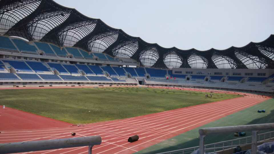 【安慶】安慶體育中心抗倍特板衛生間隔斷項目順利交付